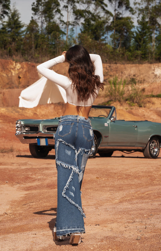 Jeans Dama Fazined Ref 1787